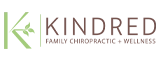 The Kindred Family Chiropractic + Wellness website scrolling logo